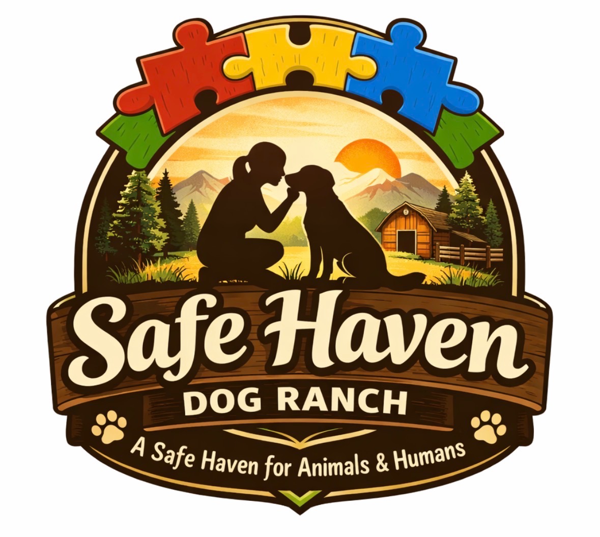 Safe Haven Dog Ranch Logo
