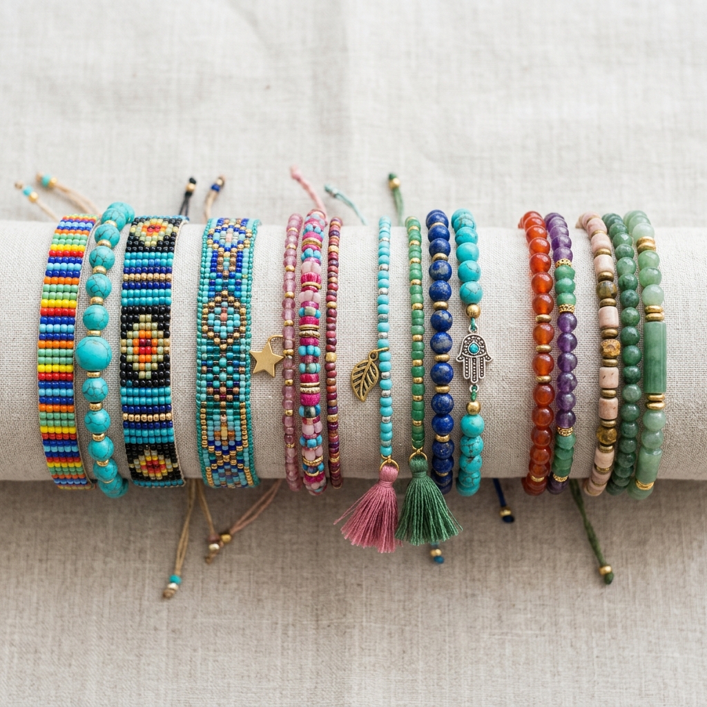 Handmade Beaded Bracelets